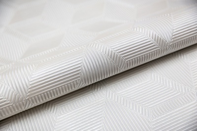 Обои виниловые Геометрия мотив, белый Обои виниловые Геометрия мотив, белый