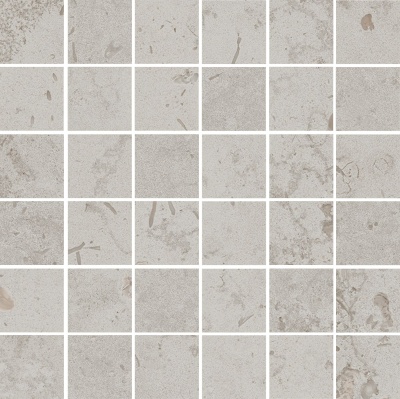 Декор Про Лаймстоун серый светлый матовый мозаичный 30x30x1,1