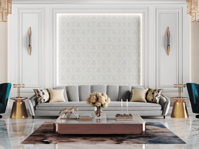 Обои виниловые Палаццо мотив, белый Обои виниловые Палаццо мотив, белый