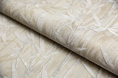 Обои виниловые Бамбук мотив, серый, зеленый Обои виниловые Бамбук мотив, серый, зеленый