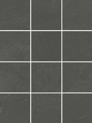 Матрикс антрацит матовый 29,8х39,8x0,7 из 12 частей 9,8x9,8