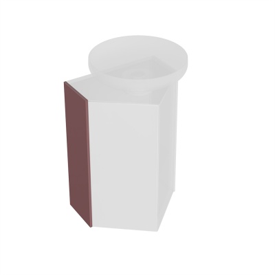 Боковина универсальная для двух модулей CARAVAN, марокканский гранатовый