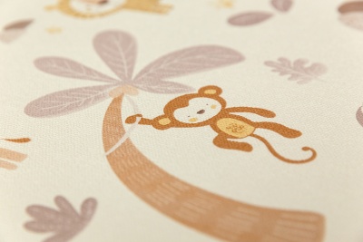 Обои виниловые на флизелиновой основе Уик-энд мотив, жёлтый сафари Обои виниловые на флизелиновой основе Уик-энд мотив, жёлтый сафари