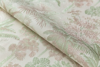 Обои виниловые Оазис мотив, бежевый, зелёный Обои виниловые Оазис мотив, бежевый, зелёный