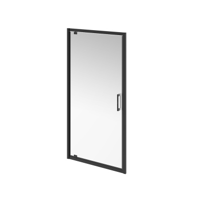 Душевая дверь VETRO, распашная, 100х195, матовый черный Душевая дверь VETRO, распашная, 100х195, матовый черный