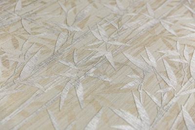 Обои виниловые Бамбук мотив, серый, зеленый Обои виниловые Бамбук мотив, серый, зеленый