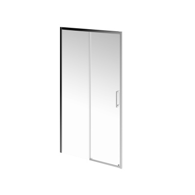 Душевая дверь VETRO, раздвижная, 110х195, хром Душевая дверь VETRO, раздвижная, 110х195, хром