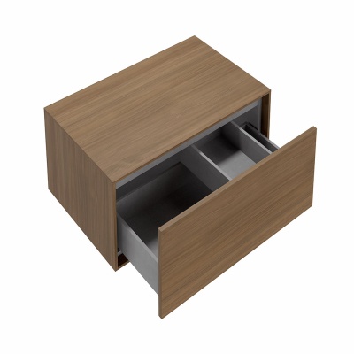 Тумба ATOLLO напольная/подвесная с ящиком 80, деревянная Тумба ATOLLO напольная/подвесная с ящиком 80, деревянная