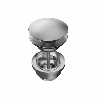 Донный клапан для раковины, нержавеющая сталь