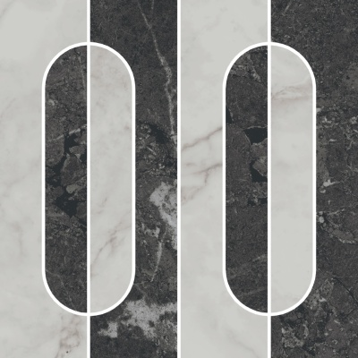 Декор Тубкаль наборный матовый обрезной 30x30x0,9