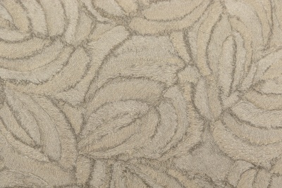 Обои виниловые на флизелиновой основе Мираж база универсальная, коричневый, листья