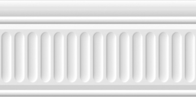 Бордюр Бланше белый структура глянцевый 20x9,9x0,92 Бордюр Бланше белый структура глянцевый 20x9,9x0,92