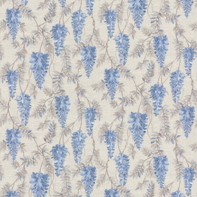 Обои виниловые Эдем мотив, серый, синий