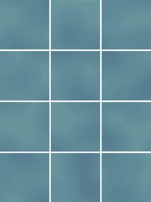 Бахия бирюзовый глянцевый 29,8х39,8x0,7 из 12 частей 9,8x9,8