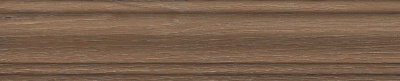 Плинтус Тровазо коричневый светлый матовый 39,8x8x1,55
